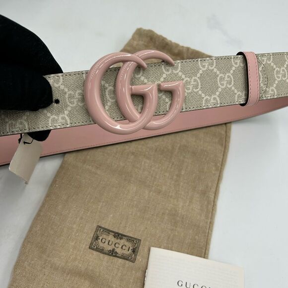 Women's Gucci GG Supreme, Marmont  belt size 90 centimeters/36 inches made Italy - Picture 7 of 8